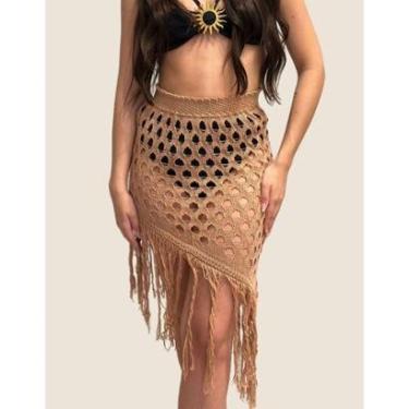 Imagem de Saida De Praia Saia Com Franja-Feminino