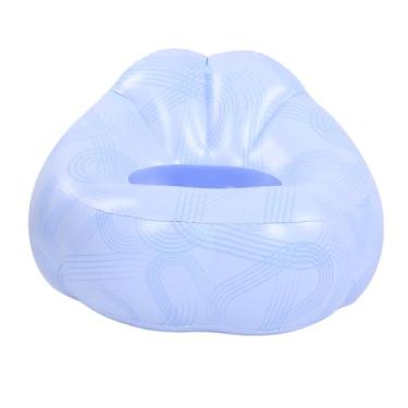 Imagem de OPPWONG Sofá Inflável de PVC, Cadeira de sofá Inflável Com Design Ergonômico para Sentar ou Deitar na Sala de Estar, Quarto, Varanda, Praia, Festivais de Música Ao Ar Livre