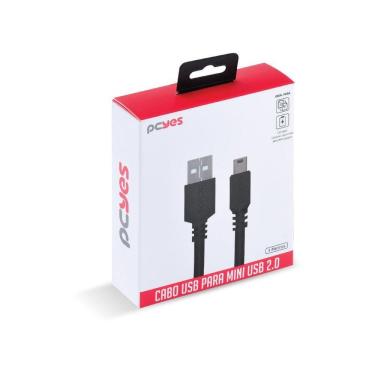 Imagem de Cabo Usb A 2.0 Para Mini Usb B 2.0 3m - Puanm2-3