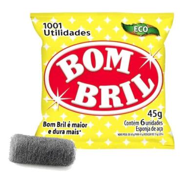 Imagem de Pacote Com 6 Esponjas De Aço Bombril