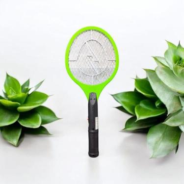 Imagem de Raquete Elétrica Mata Mosquito Bivolt - MAXMIDIA