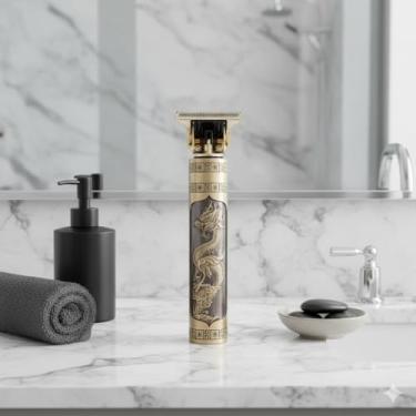 Imagem de Máquina de Cortar Cabelo Dragão USB Recarregável – Acabamento Profissional