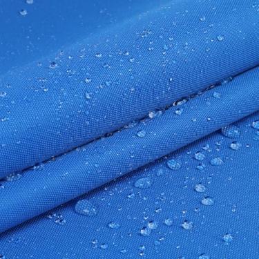 Imagem de GoldWheel Tecido de lona impermeável 900 Denier Marine Cordura Material com forro de poliuretano à prova d'água para carro, barco, casa, toldo (azul, 91 × 152 cm)