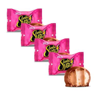 Imagem de Kit 4 Bombom Lacta Sonho de Valsa com 20g