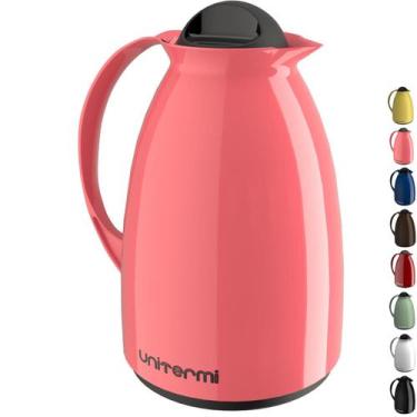 Imagem de Garrafa Térmica Florença 650ml Unitermi Água Chá Café, ROSA