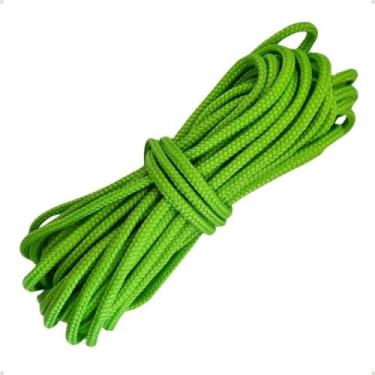 Imagem de Corda Náutica De Polipropileno 10mm Redonda Com 5 Metros (Verde Pistache)