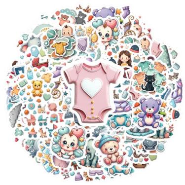 Imagem de 35 peças de animais itens brinquedos fofos adesivos de papelaria DIY adesivos divertidos para mala, geladeira, telefone, bagagem, laptop, guitarra, carro, adesivo, brinquedos, guitarra, laptop