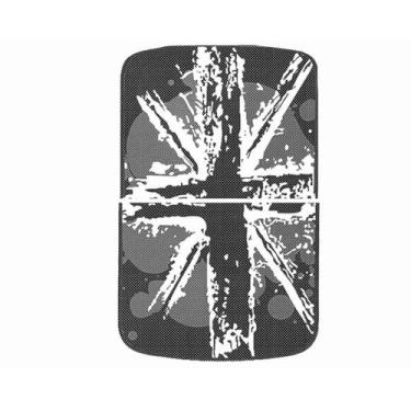 Imagem de YaaGoo Adesivo de teto solar de vinil com bandeira de Jack de tinta cinza para Mini Cooper, compatível com R55 R56 Clubman Hatchback R60 Countryman
