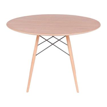 Imagem de Mesa Eames Eiffel Redonda 110cm - Freijó