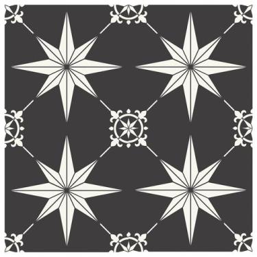 Imagem de Ladrilho de piso MORCART Peel and Stick Vinil 20 peças 20x20cm