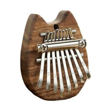 Imagem de Piano de polegar Kalimba Piano de dedo portátil 8 tons kalimba profissional