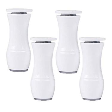 Imagem de ZJYWMM Pernas de móveis de metal adiustável, pernas de mesa, pés de móveis, boliche, pés de armário de alumínio, estilo europeu, peças sobressalentes de móveis, pernas, sofá, mesa, pernas, elevadores