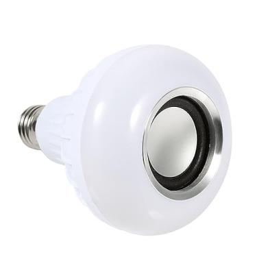 Imagem de AYNEFY Lâmpada de Alto-falante E27 12W LED Rgb, Luz de Reprodução de Música Sem Fio Com Controle Remoto, Perfeita para Uso Doméstico e Em Festas
