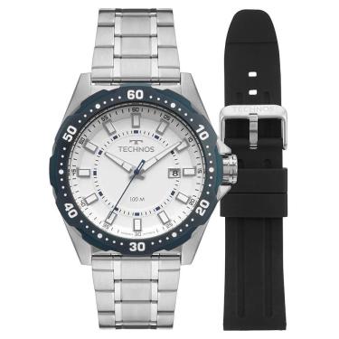 Imagem de Relógio Technos Masculino Racer Premium Bicolor - 2315LBD/T1B