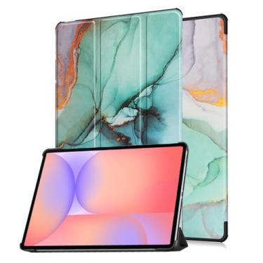Imagem de SFFINE Capa para tablet Samsung Galaxy Tab S10 Lite / S10 FE / S9 FE de 10,9 polegadas 2025/2023, capa protetora magnética inteligente de couro PU com suporte flip e hibernar/despertar automático