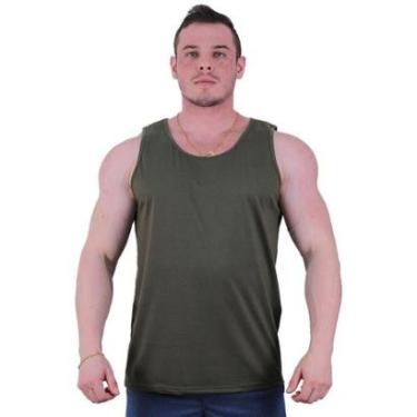 Imagem de Regata Clássica Masculina MXD Conceito Lisa Sem Estampas Multicoloridas-Masculino