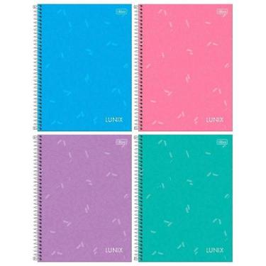 Imagem de Caderno Espiral Universitário Capa Dura 20 Matérias Tilibra Lunix 320 