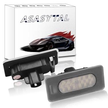 Imagem de Asasytal Lâmpada de placa de licença 6000K diamante branco transparente lâmpada de substituição de ajuste direto compatível com Toyota Corolla 2019-2021, 2 peças