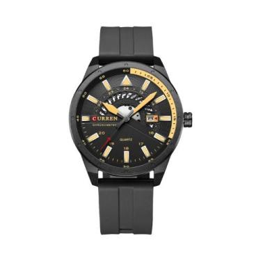 Imagem de Relógio Esportivo Masculino De Luxo À Prova d'Água CURREN Com Pulseira