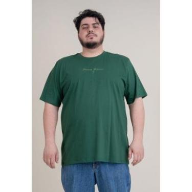 Imagem de CAMISETA MASCULINA TEXAS FARM - CM630 - DO G3 AO G4 - VERDE BANDEIRA/ VERDE BROTO-Masculino