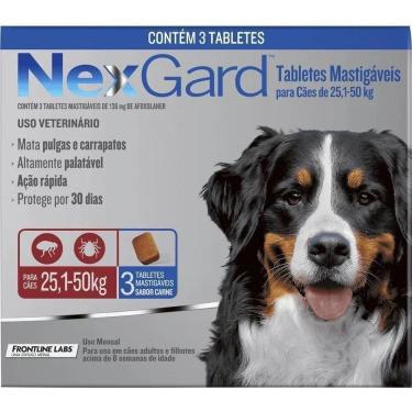 Imagem de Antipulgas E Vermífugo Cães 25kg A 50kg Nexgard Spectra