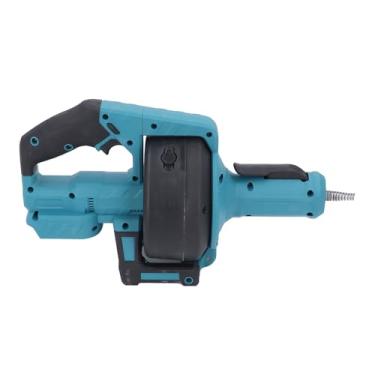 Imagem de Cryfokt de Encanamento de Energia Versátil Sem Fio do Eixo Helicoidal do Dreno Elétrico para a Remoção Cabelo Esgoto 3/4in-2in Tubulação, Abs (Azul)