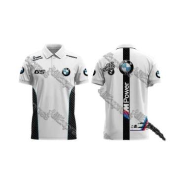 Imagem de Camisa Polo Masculina De Secagem Rápida E Respirável BMW Motorsport Pa