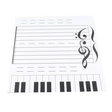 Imagem de Pssopp Linda, Quadra Resistente de 4 Mm de Espessura, Fábricas de Laps de Música Magnética e Erase Dupla Face, Fáceis, Sem Moldura, ímãs de 70 PC, Ferramenta de Ensino Versátil, para Sala de Aula de