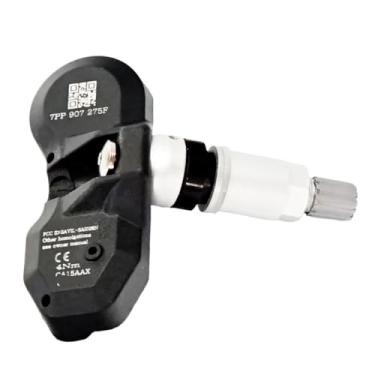 Imagem de Sensor TPMS para carro compatível com A4 2002 2003 2004 2005 2006 2007 2008 2009 TPMS Sensor de pressão dos pneus para carro 7PP907275F (1 unidade)