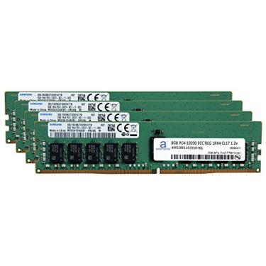 Imagem de Original de fábrica 32 GB (4 x 8 GB) compatível com Lenovo ThinkSystem Servers DDR4 2400MHZ PC4-19200 ECC Chip registrado RDIMM 1Rx4 CL17 1.2v Atualização RAM de servidor Adamanta
