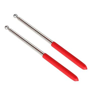 Imagem de oshhni 2x Bastões de Dança Do Ventre Isis LED Ajustável Adereços de Substituição Vareta