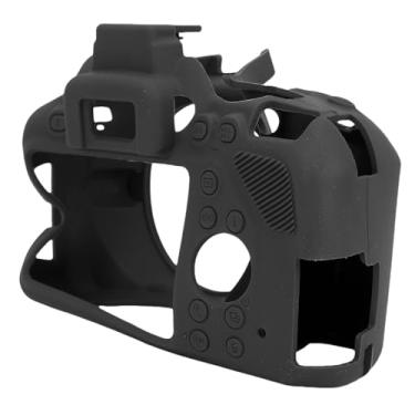 Imagem de Jopwkuin D3500 Capa de Silicone para Câmera, Capa Protetora Leve para Entusiastas de Fotografia de Viagens Ao Ar Livre, Preta (Preto)