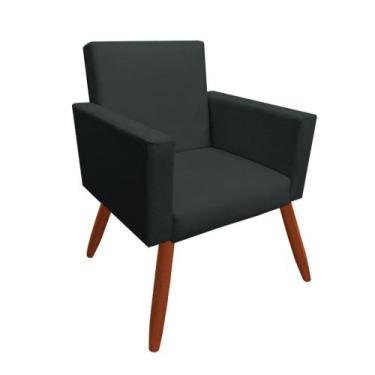 Imagem de Poltrona Decorativa para Sala - Quarto - Escritório - Recepção - Cor C