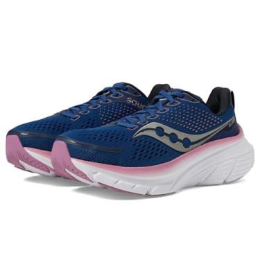 Imagem de Saucony Tênis feminino Guide 17, Azul marinho/orquídea, 35