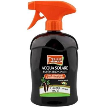 Imagem de Água Bronzeadora Acqua Solare Carota Nera 500ml - Delice Solaire