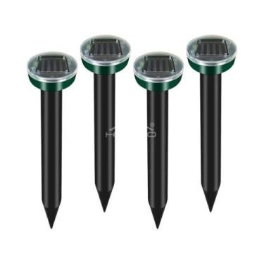 Imagem de Repelente Ultrassônico De Pragas Solar Para Exteriores 48X Onda Sônica