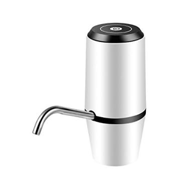 Imagem de Bomba de Garrafa Água Automática Elétrica Dispenser com Carregamento USB para Controle em Casa e Escritório