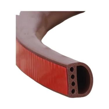 Imagem de Fita De Vedação De Borracha De Silicone Autoadesiva De 6M Para Portas 