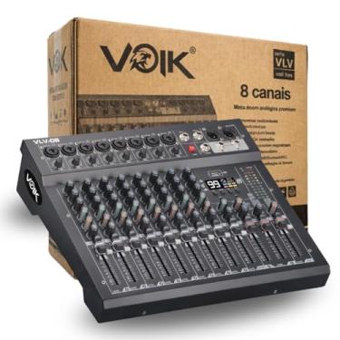 Imagem de Mesa De Som Interface 8 Canais Voik VLV-08 USB PC Bluetooth