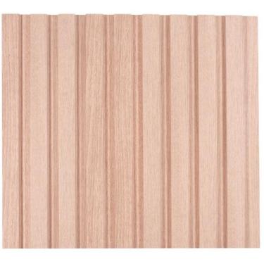 Imagem de Painel Ripado de madeira MDF 270cmx1,5cmx6cmmarfim - CASABLANCA