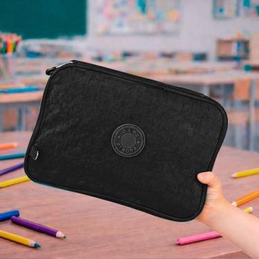 Imagem de Estojo Escolar Box Jumbo Grande Organizador Bolsinha Porta Lapis Canet