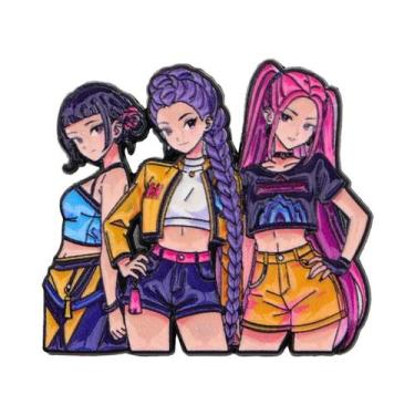 Imagem de Broche De Esmalte De Anime De Fantasia De Menina Fofa, Distintivo Para