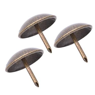 Imagem de 50 UNIDADES De Pregos Estofamento Espessados Ferro Pino Aperto Redondo Tachinha Decorativa Peças Ferragens Vintage para