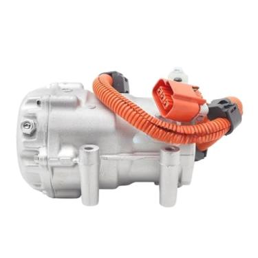 Imagem de ZZXXYY Compressor de ar condicionado elétrico ES18C 12V A/C bomba de resfriamento compatível com Toyota Prius, compressor AC para reparo de resfriamento fraco OE 042000-0194