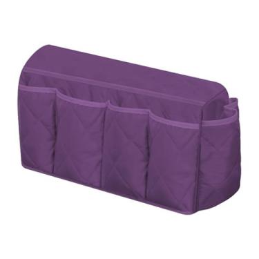 Imagem de BAHULA Sofá sofá cadeira apoio de braço organizador de armazenamento TV suporte de controle remoto durável economia de espaço sofás organizado descanso de braço organizador para agenda telefônica