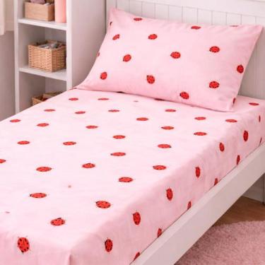 Imagem de Jogo De Lençol Cama Box Solteiro Com Elástico Essencialle - Marina Enx