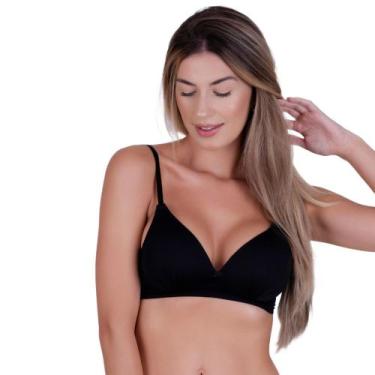 Imagem de Sutiã com Bojo Conforto sem Aro -c2 SUTIÃ CONFORTO YAMEH, Preto, M