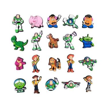 Imagem de Pingentes Para Sapatos Buzz Lightyear, 20 Peças, Para Crocs, Chinelos 
