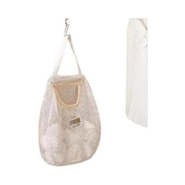 Imagem de Saco Organizador Suspenso De Parede Para Meias E Roupas Íntimas, Estil