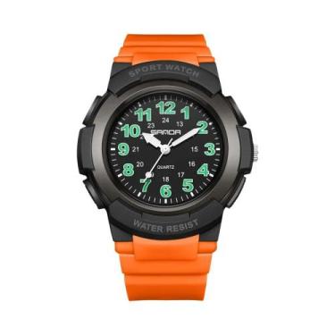 Imagem de Relógio De Quartzo Colorido À Prova d'Água Para Estudantes SANDA 6308,